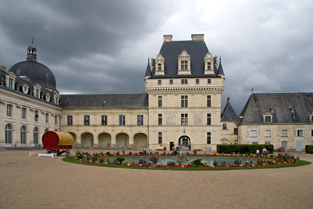 chateau valencay Valençay kasteel hdr frankrijk france indre renaissance paleis